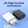 USB зарядное устройство 5 В 2 А адаптер питания для путешествий универсальное зарядное устройство для мобильных телефонов iPhone Samsung Xiaomi Redmi Lg EU/US настенная зарядная вилка
