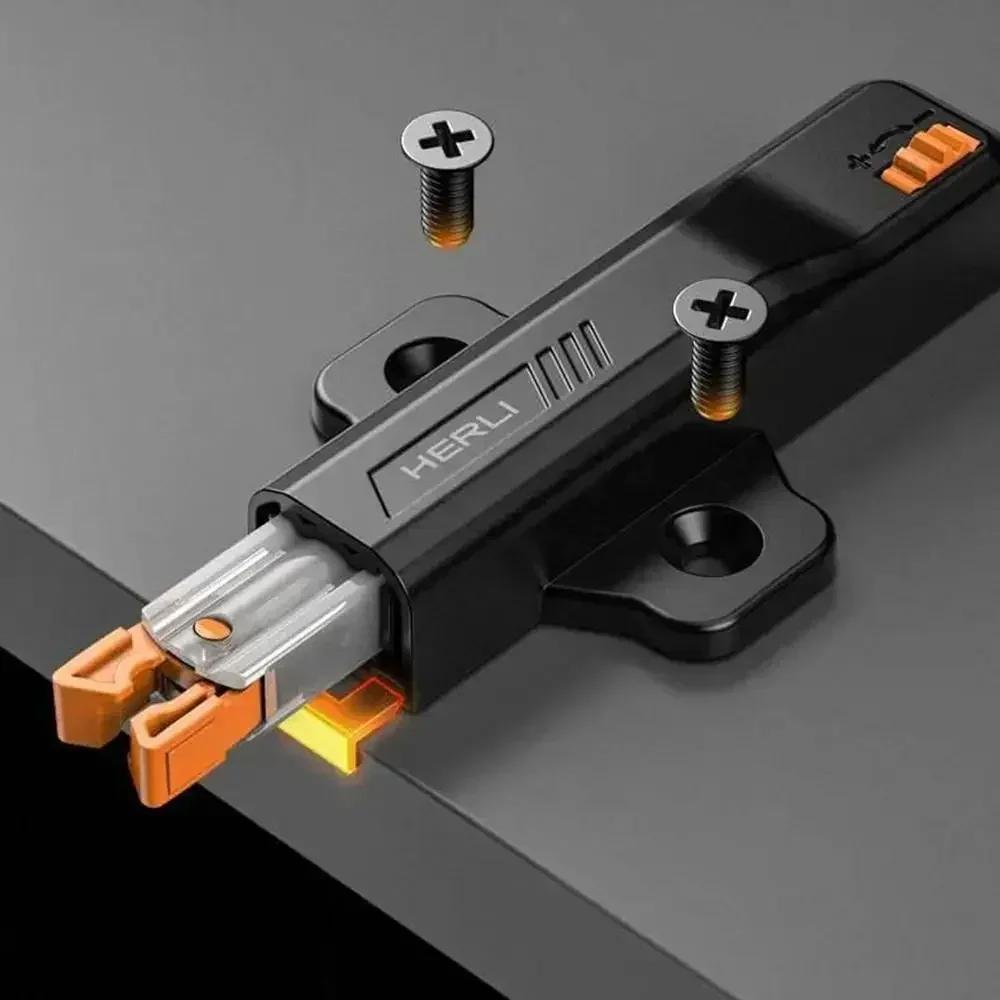 1Pc Pressure Push To Open Touch Latch Cabinet Doors Rebound Drawer Door Touch Stop Damper Buffer Pull Push Invisible Stopper
