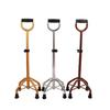 Sturdy Aluminum Alloy Four-Legged Non-Slip Elderly Crutch Walker