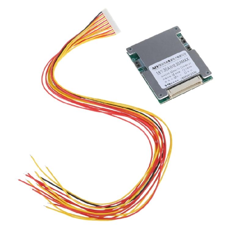 Аккумулятор для платы защиты с балансировкой 14S 48V 30A BMS- плата PCB для дома