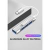 4-портовый USB 3.0 HUB TYPE-C Мультиадаптер для автомобиля с высокой скоростью передачи данных для SEAT Cordoba Alhambra MK3 Leon 5F Ibiza 5 6 MII Altea Toledo 3