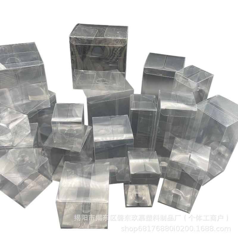 Universal PET/PVC Transparent Folding Storage Box for Daily Necessities with Logo Printing Option