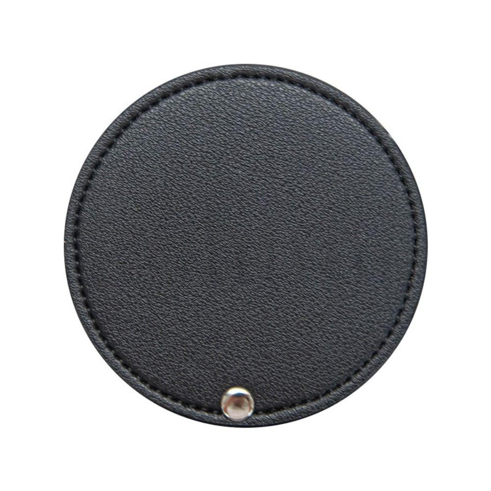 PU Leather Women Girls Cosmetic Mirror Makeup Mirror Compact Pocket Mirror Travel Accessories