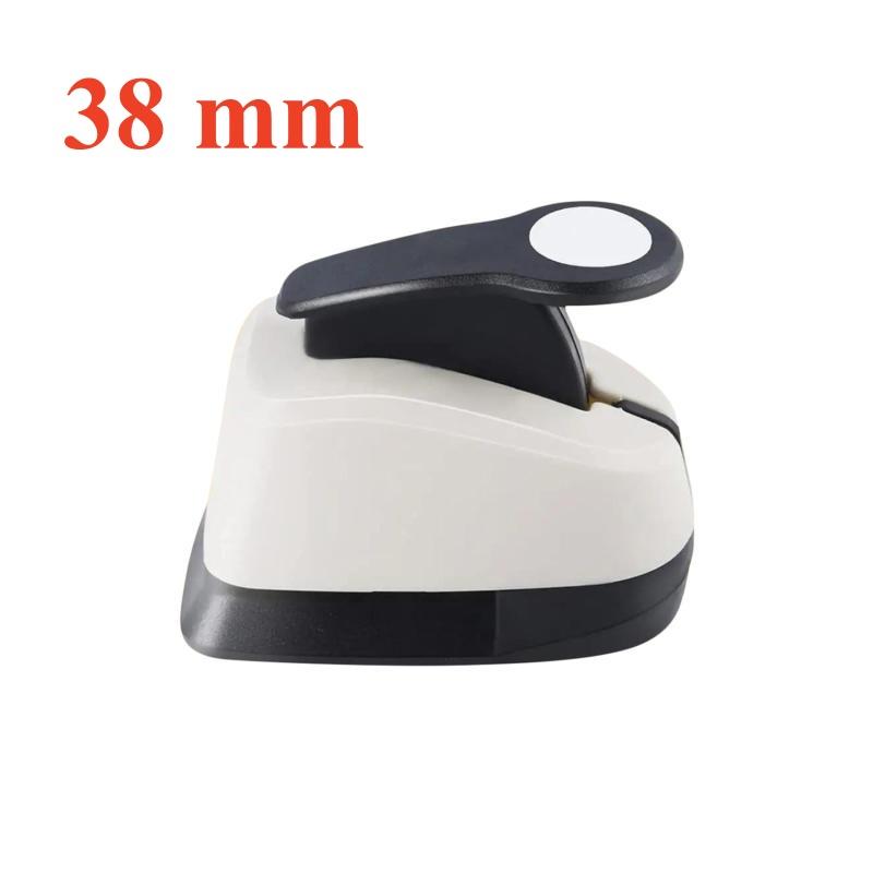 Round Embossing Device 9/16/25/38/50mm Children's Educational Embossing Machine Embossing Device Office Manual DIY Paper Cutter