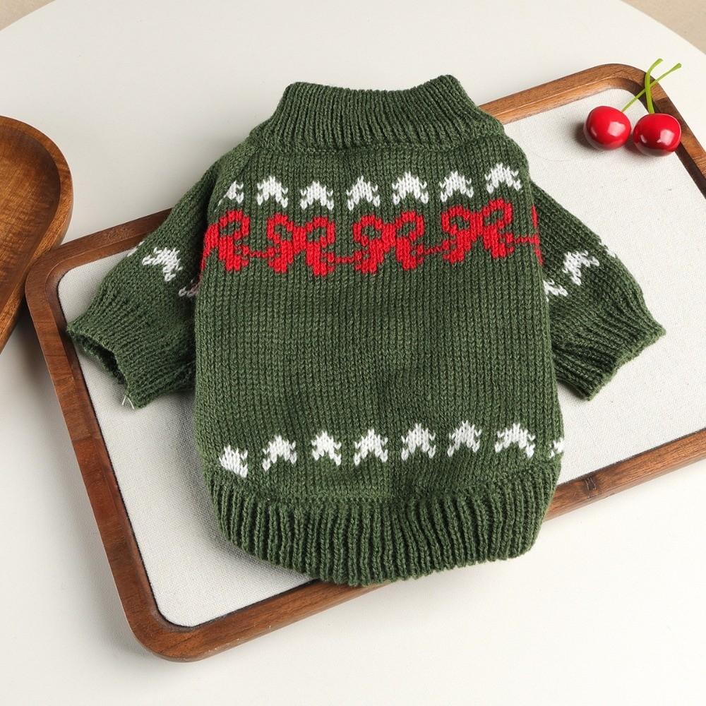 Pet Outfits Pet Sweater keep warm Knit Puppy Pullovers Cute Winter Dog Clothes Dog