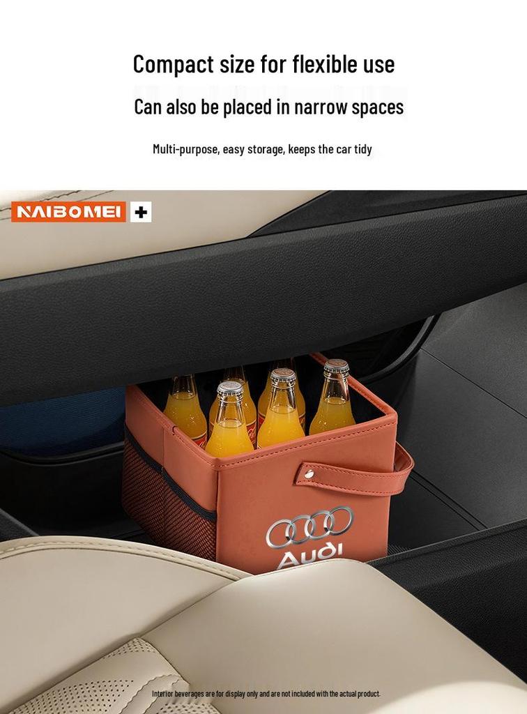 Foldable Storage Box with Handle for Chery S7 - Convenient Car Interior Accessory