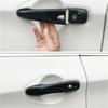 Carbon Fiber Car Exterior Door Handle Cover Trim For Nissan Kicks 2017-2021