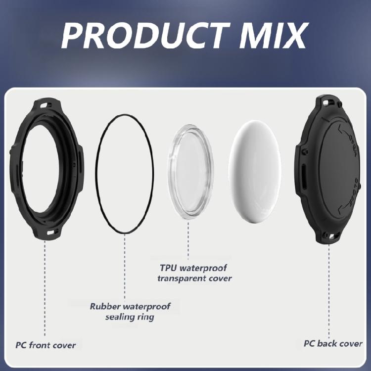 Protective Case with Keychain Waterproof Holder for Trackers Protector Case Keychain Holder Shockproof