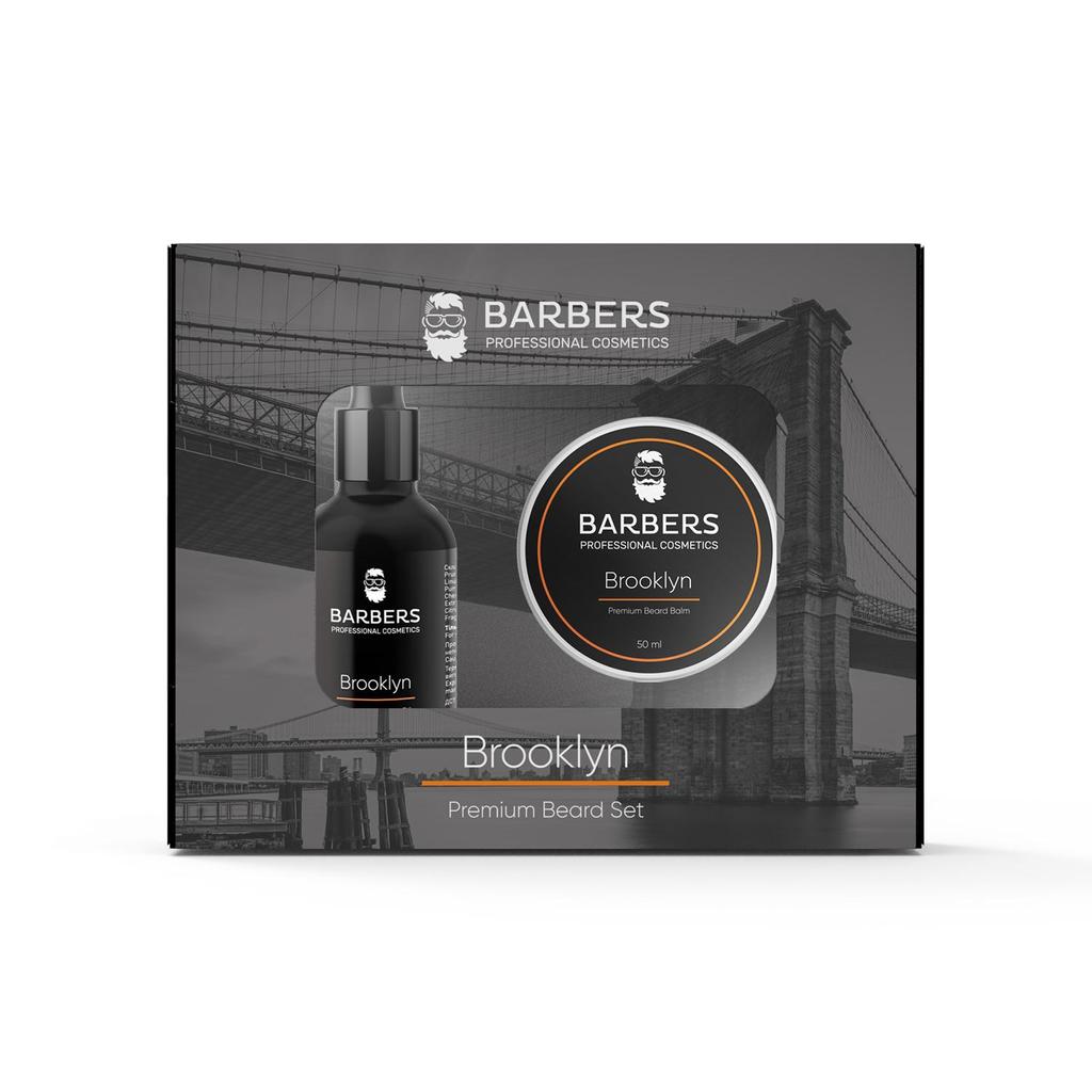 Набор для ухода за бородой Barbers Brooklyn 80 мл