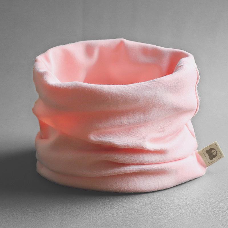 Class A Pure Cotton Baby Snood: Kids' Autumn/Winter Neck Warmer, Windproof Pullover Scarf for Boys & Girls.