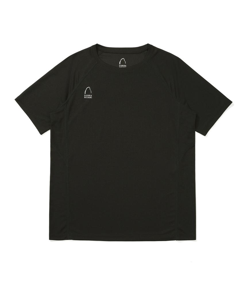 SIERRA DESIGNS Mendonhall Polartec Powerdry Short Sleeve T-Shirt Black