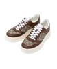 GG Supreme Size 669582 UPGA0 Men's Sneakers, Beige/Ebony, 25.0 Cm, [Used]