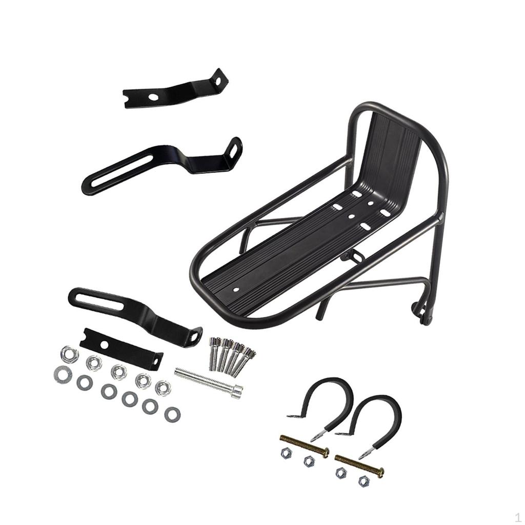 Держатель велосипедной вилки, быстроразъемное крепление из алюминиевого сплава, фиксированное переднее крепление