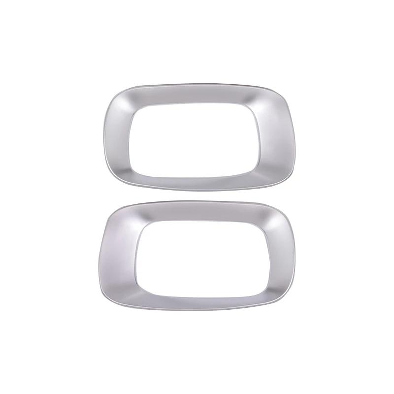 2Pcs/Set Car Side Seat Adjustment Button Frame Sticker Trim For Land Rover Range Rover Evoque 2012-2018 Auto Interior