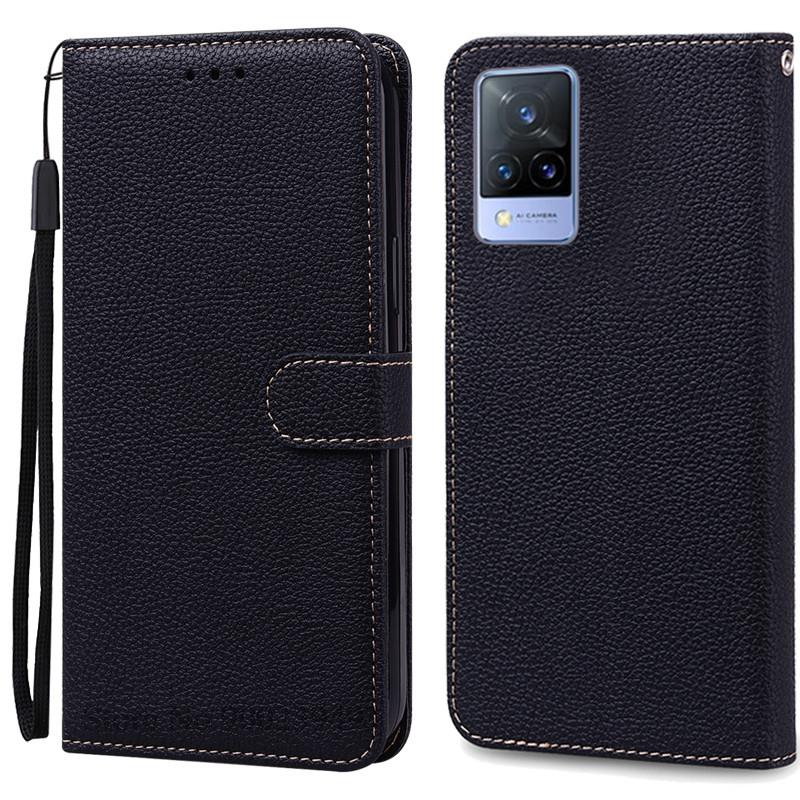 Для Vivo V21 чехол силиконовый кошелек раскладной телефон чехол для Vivo V2050 V2066 V2108 VivoV21 кожаный чехол Coque для Vivo V21 5G Fundas