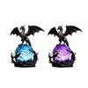 USB Powered Dragon LED Light, Gothic Style Decorative Ornament, Bedside Desk Lamp for Holiday Atmosphere, Home Night Light