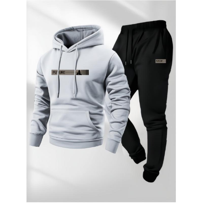 European Style Unisex Hoodie & Drawstring Sports Suit