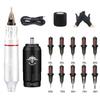 Беспроводной комплект машинки для татуировки, съемный блок питания постоянного тока, режущий провод и дым-машинка «все в одном»