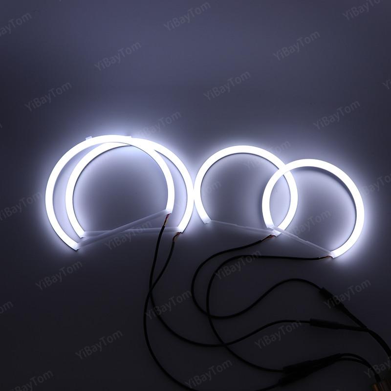 DRL Kit For BMW X5 E53 Facelift 2004-2006 Accessories High Quality Bright SMD Cotton Light Switchback LED Angel Eye Ring