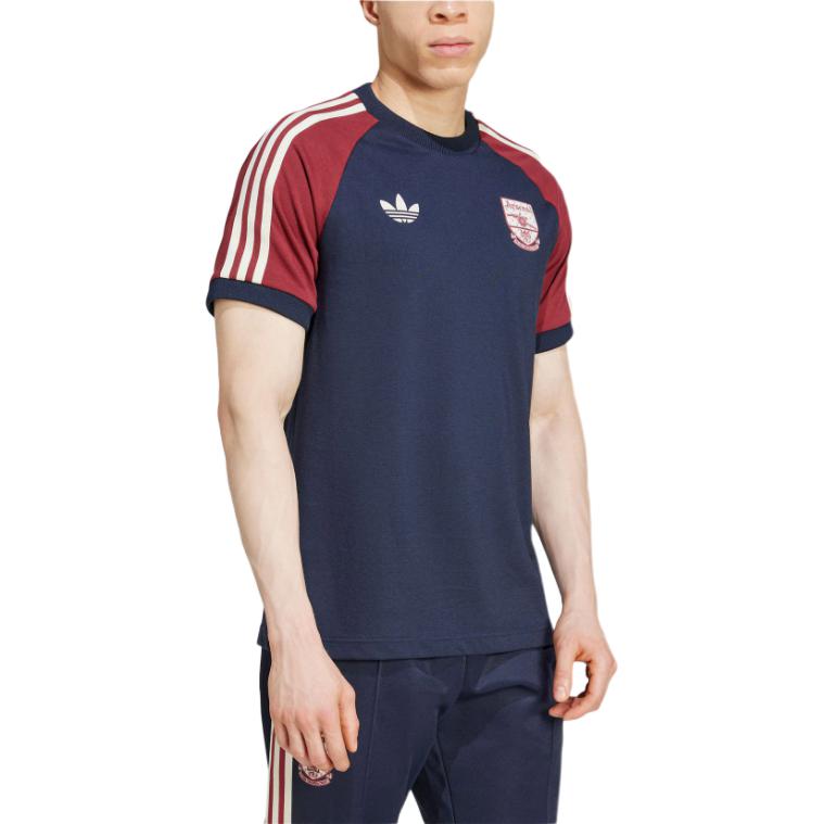 adidas Оригиналы Бесплатная доставка С AdiClub Арсенал Adicolor Classics Футболка с 3 полосками IY0053-