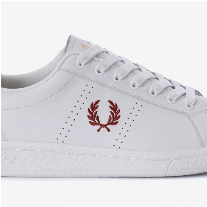 Fred Perry Унисекс кроссовки B721 Кожаные