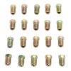 20 Pcs Brake Line Nuts Fittings M10 X 1mm Metric Brake Line Invert Flare Fittings for 3 16 Inch Brake Line Tube