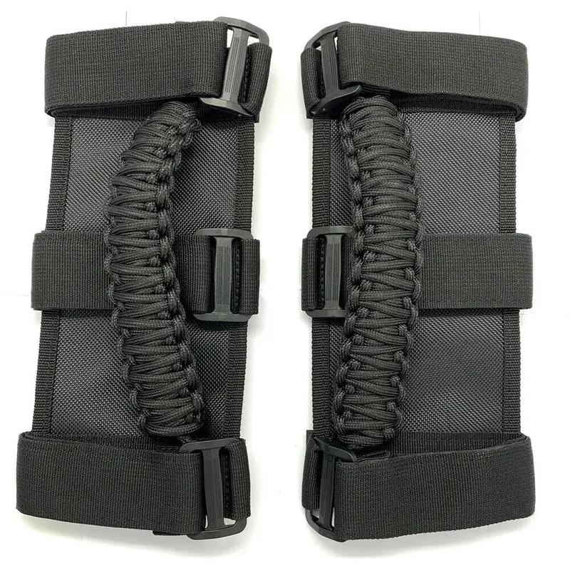 1 Pair Roll Bar Grab Handles for Jeep Wrangler YJ TJ JK JKU JL JLU 1987-