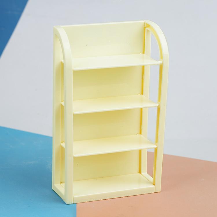 Children'S Simulation Supermarket Small Shelf Play House Toys Miniature Food Play Doll House Mini Display Rack Model Ornament