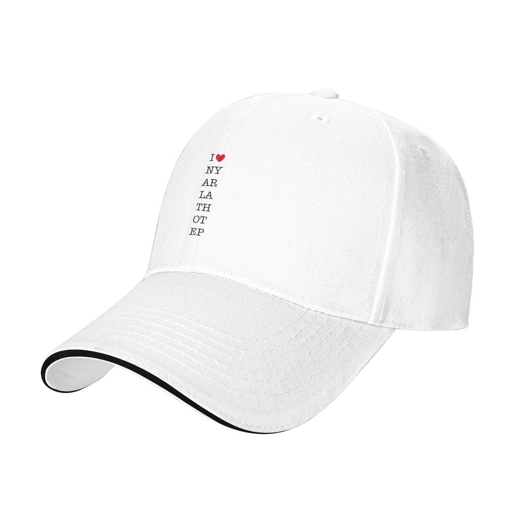 Fashion I heart Nyarlathotep Curved Brim Baseball Cap Denim Fabric Baseball Cap Cap Unisex