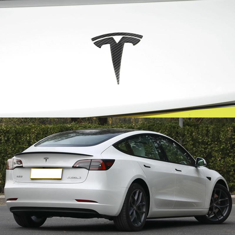 Для Tesla Model 3 Model Y Значок Логотипа Автомобиля Передняя Решетка Радиатора Автомобиля Задний Багажник Значок Наклейка На Переднюю Заднюю Дверь Багажника Авто Аксессуар