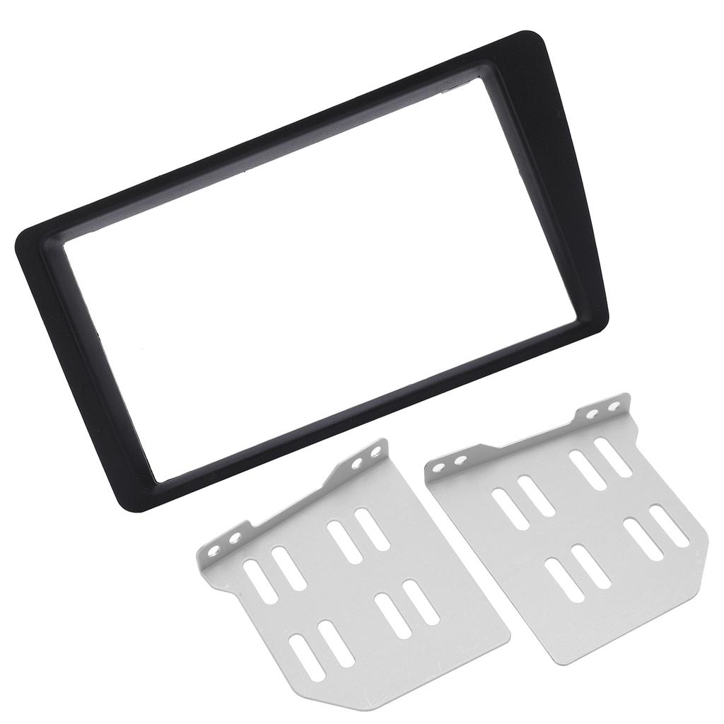 2Din Radio Stereo Fascia Dash Frame Trim Replacement for Honda Civic LHD 2001 2005