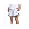 Li Ning CBA Professional Basketball Series Трикотажные свободные спортивные повседневные шорты мужские шорты белые AAPR407-3