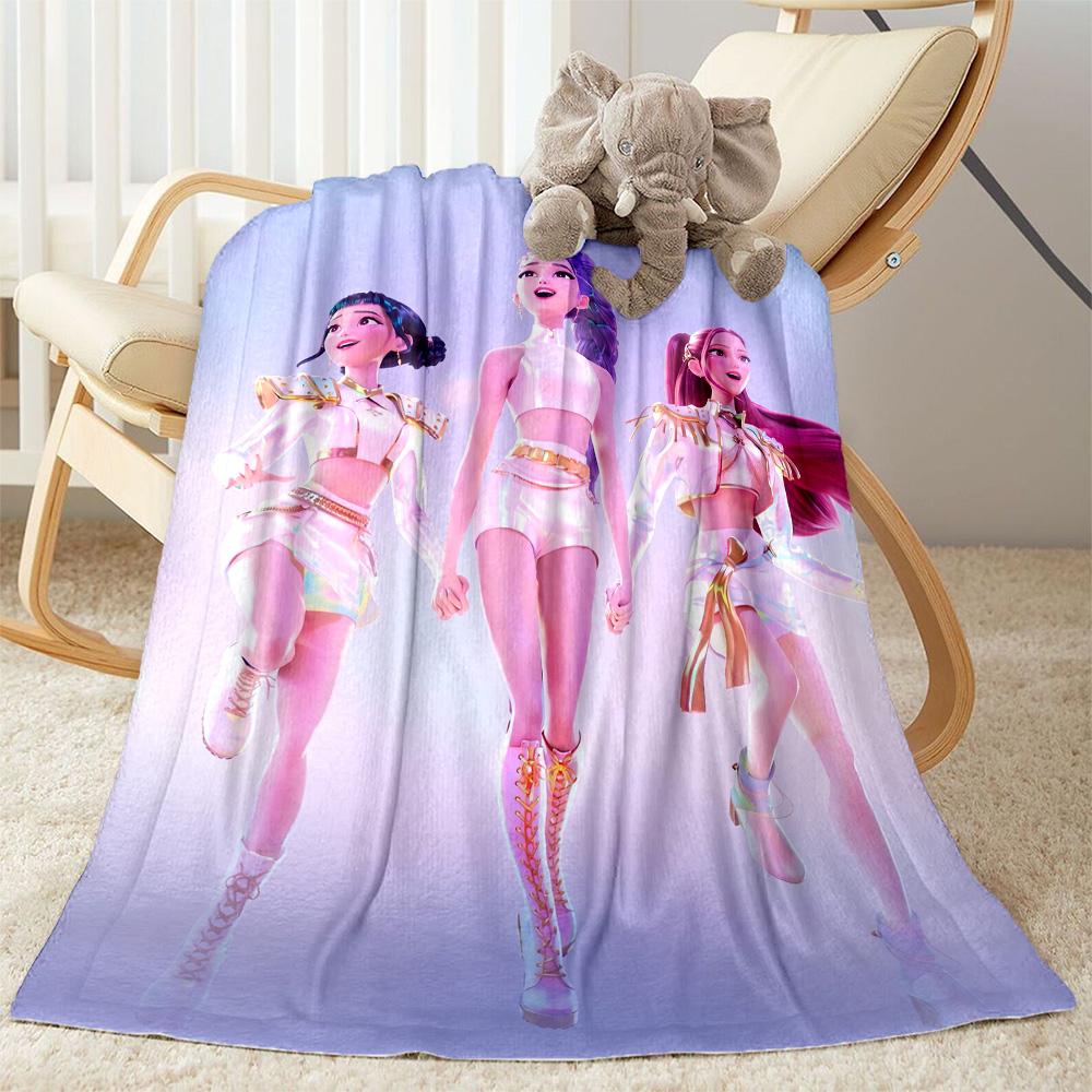 Cyberpunk Heroes Unite Blanket Ultra-Soft Perfect for Livingroom Office Chair Sofa Four Seasons Multipurpose Modern Style