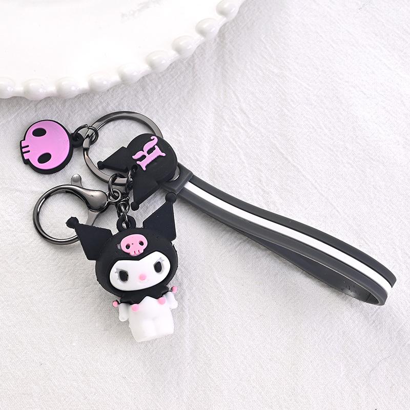 Sanrio Мультяшная Милая Мелоди и Куроми Подвеска Брелок Кукла