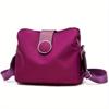Fashion Nylon Crossbody Bag, Solid Color Shoulder Bag, Women's Casual Handbag & Purse For Commute Travel