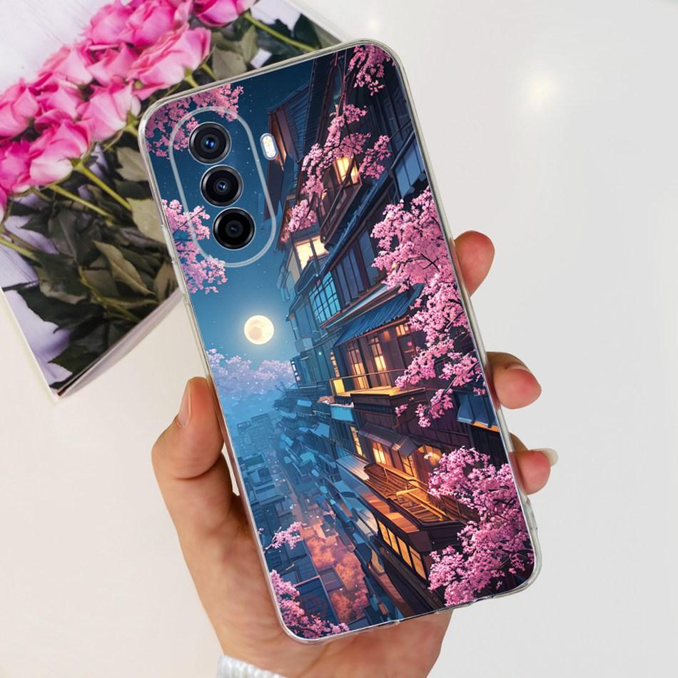 Чехол для Huawei Nova Y70 Plus NOVA Y70 Y 70Plus NovaY70 MGA-LX9 MGA-LX9N Модный узор Мягкий силикон ТПУ Чехлы для телефона