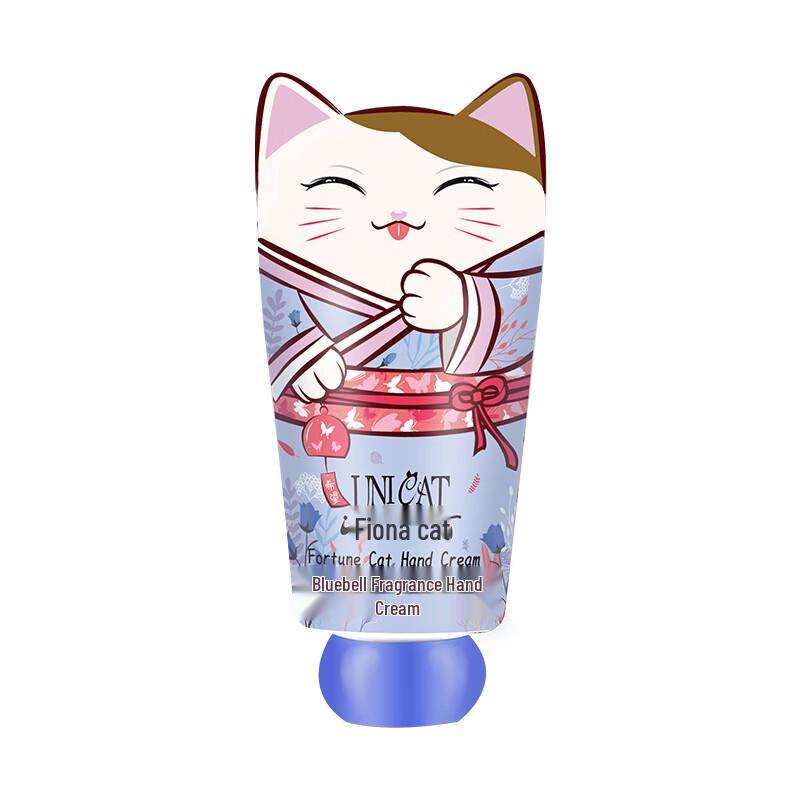 Uni Cat Moisturizing Hand Cream Duo Set - Cherry Blossom & Blue Wind Chime