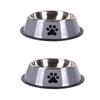 Миска для питомца из нержавеющей стали большой вместимости, миска для корма для собак, несколько спецификаций, противоударная миска для еды, миска для еды, кормление, товары для питомцев