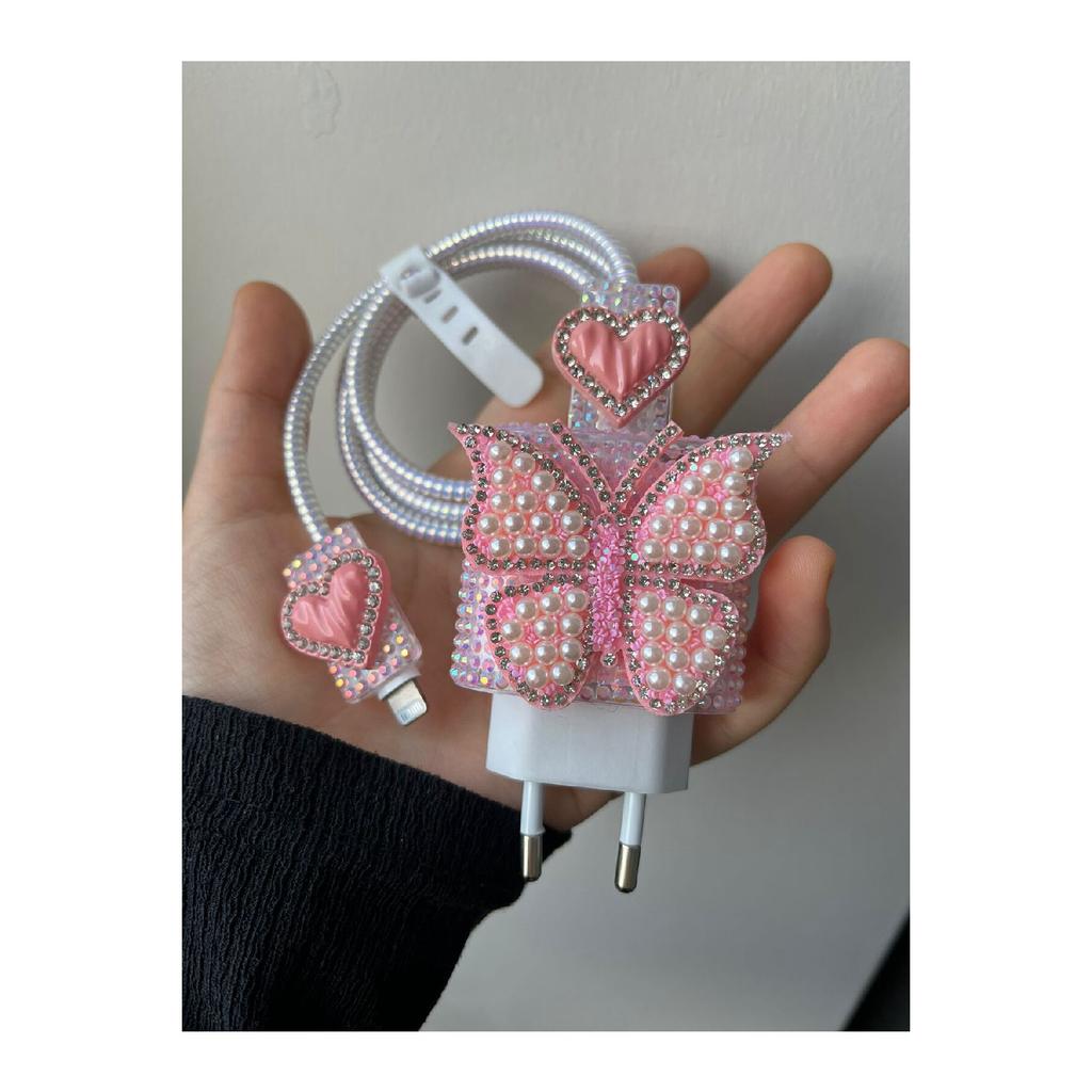 Чехол для зарядного устройства, совместимый с Iphone 18 Вт/20 Вт, защита зарядного кабеля, набор из 4 защитных чехлов для зарядки