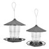 Садовая беседка Подвесная кормушка для диких птиц Уличный контейнер с подвесной веревкой Дом для кормления домашних птиц Тип кормушки для птиц