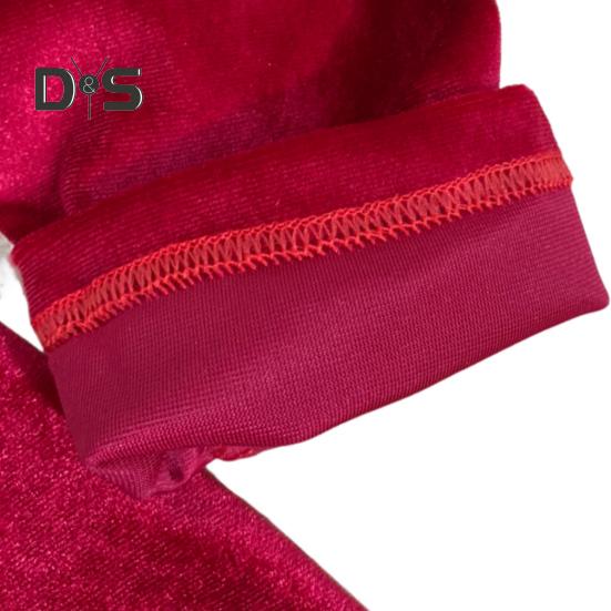 Women Dress Square Neck Pleated A-line Long Sleeves Pleated Slim Waist Velvet Mini Dress Prom Banquet Party Short Dress Fall Spring Princess Dress