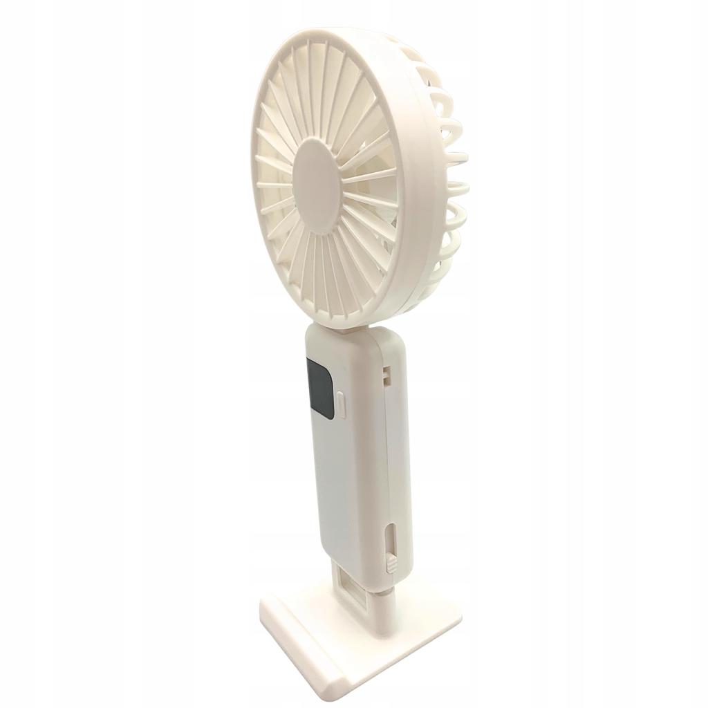 Mini Handheld Desk Fan Quiet Foldable Powerful 3000 Mah Usb-C