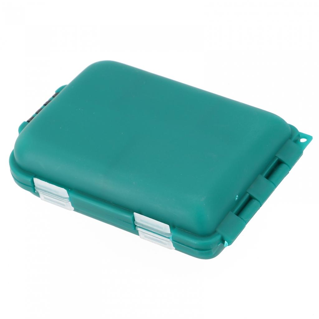 New Portable Waterproof Fishing Hook Bait Tool Storage Box Case W/ 10 Grids Tool