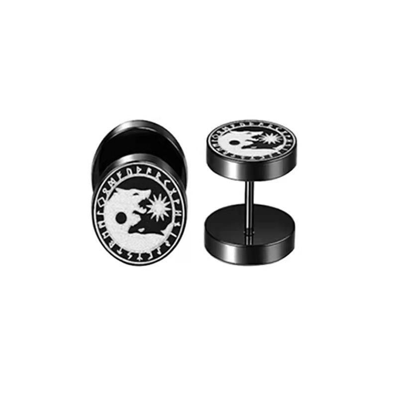 Женские Простые Личностные Универсальные Модные Серьги с Геометрическим Дизайном и Большим Темпераментом