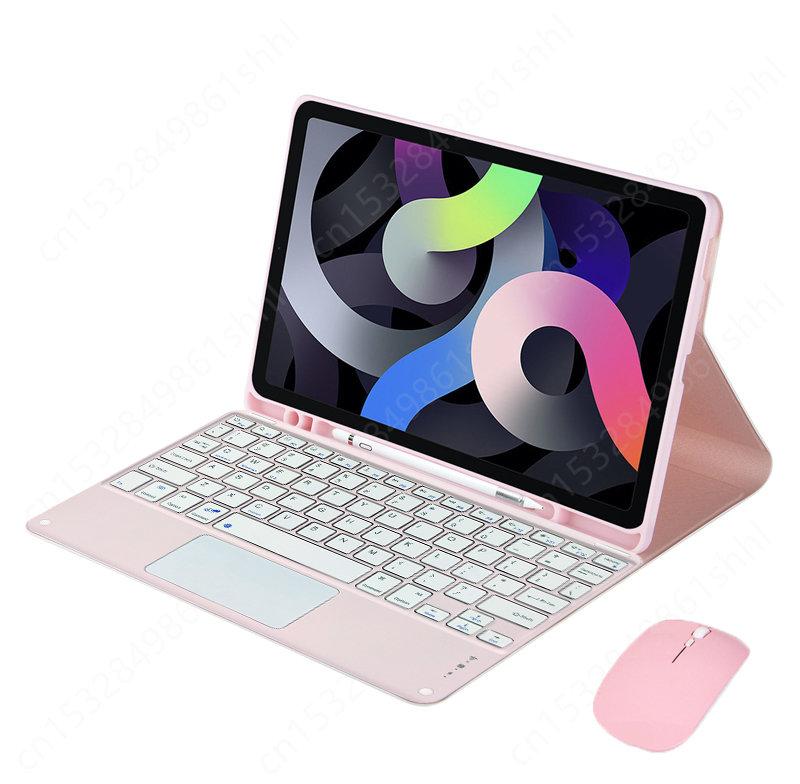 Wireless Trackpad Keyboard Teclado For iPad 10.2 Case For iPad 10 2 7 8 9 Generation Keyboard Case Magnetic Cover
