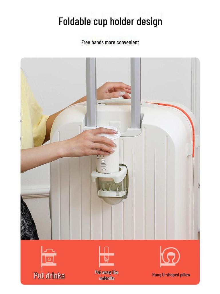 Прочный чемодан на колесиках модели 2025 года — большая вместимость, кодовый замок, подходит для мужчин, женщин и студентов.