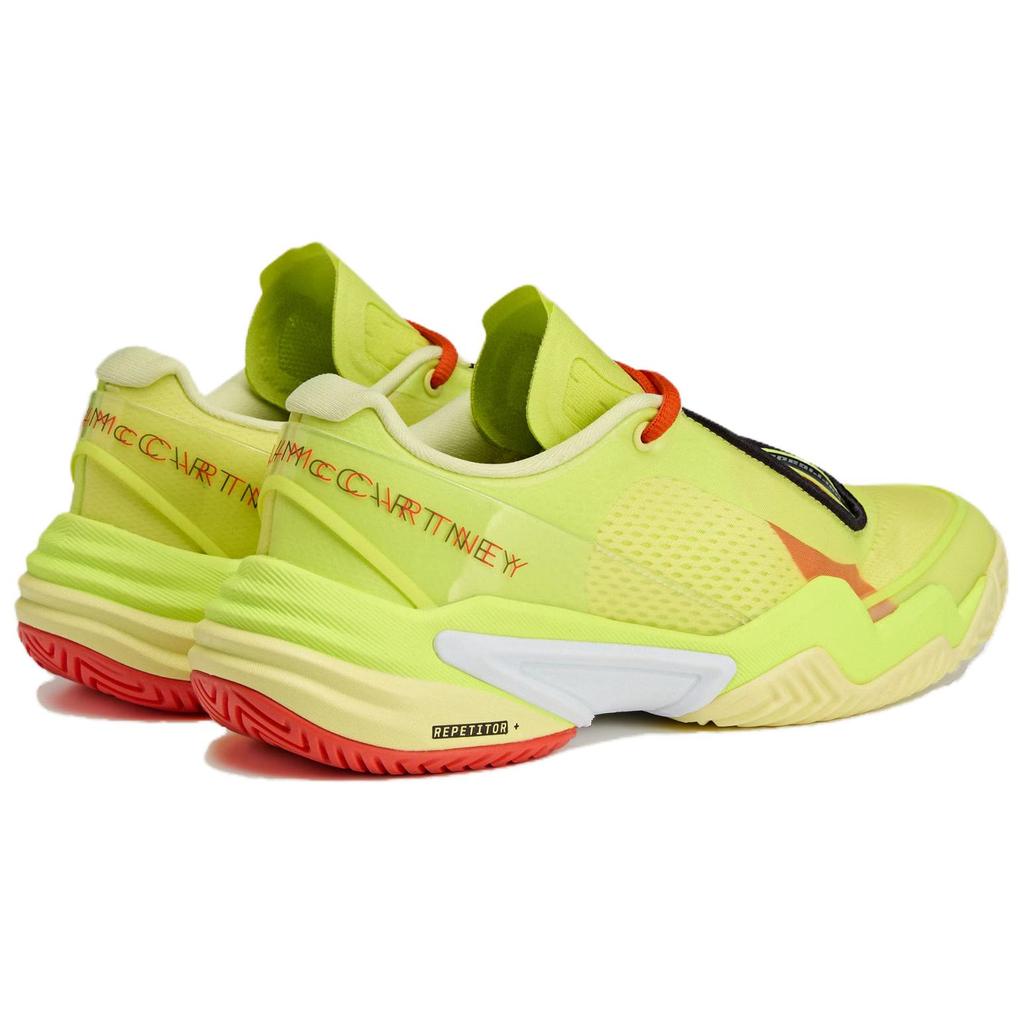 adidas Теннисные кроссовки Barricade с низким верхом, устойчивые к истиранию, женские желтые кроссовки JR3283