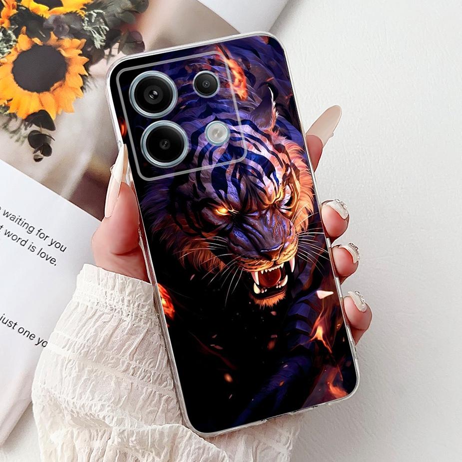 Для Xiaomi Redmi Note 13 Pro 4G Чехол Роскошный Популярный Расписной Чехол Мягкий Тонкий Чехол для Телефона Для Redmi Note 13 Pro Plus Note13 5G Сумки