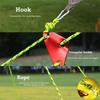 Reflective Tent Guy-line Light Solar Camping Rope Light 2-In-1 LED Rope Light  Outdoor Camping