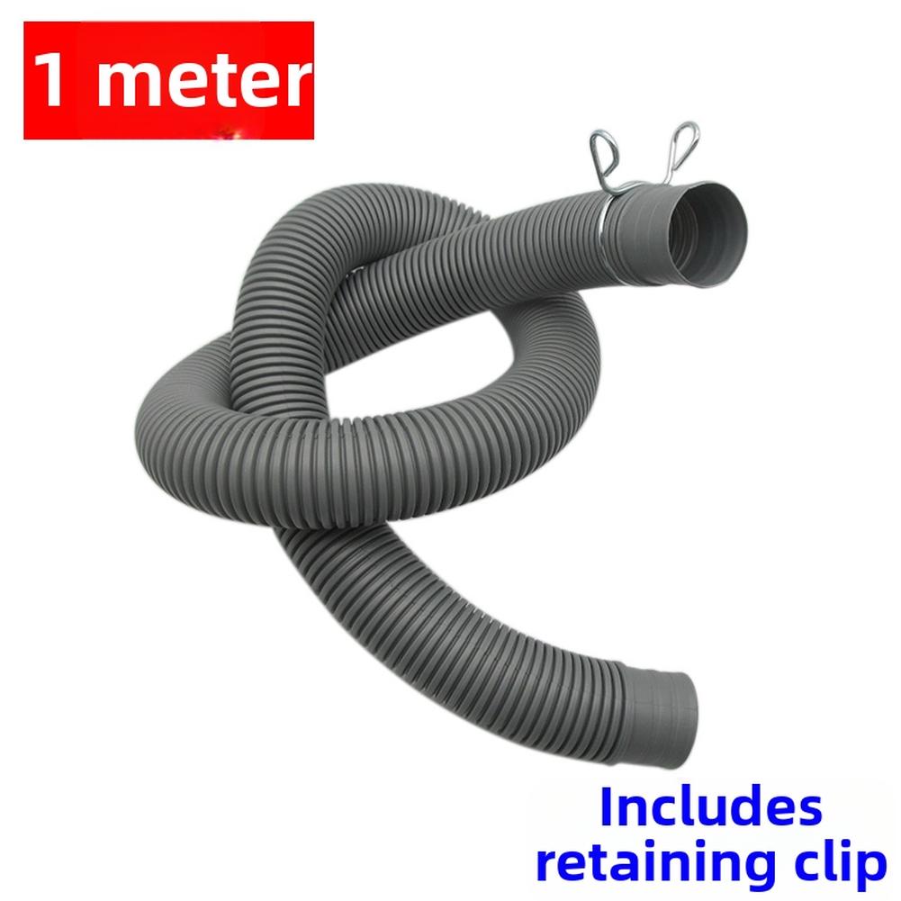 1Set UV-Resistant Pool Hose Set 3 Heavy-Duty Leak-Proof 1.5 Hoses 3 Snap Rings Pool Hose Swimming Pool Accessories